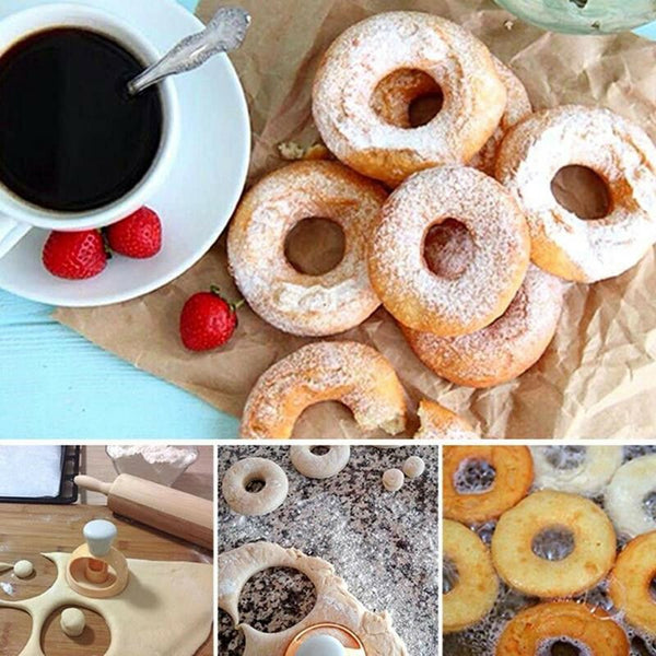 Creative DIY Donut Mold Cake Bread Cutter Maker