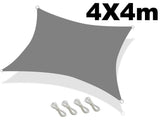 Shade Sail 4X4M Grey