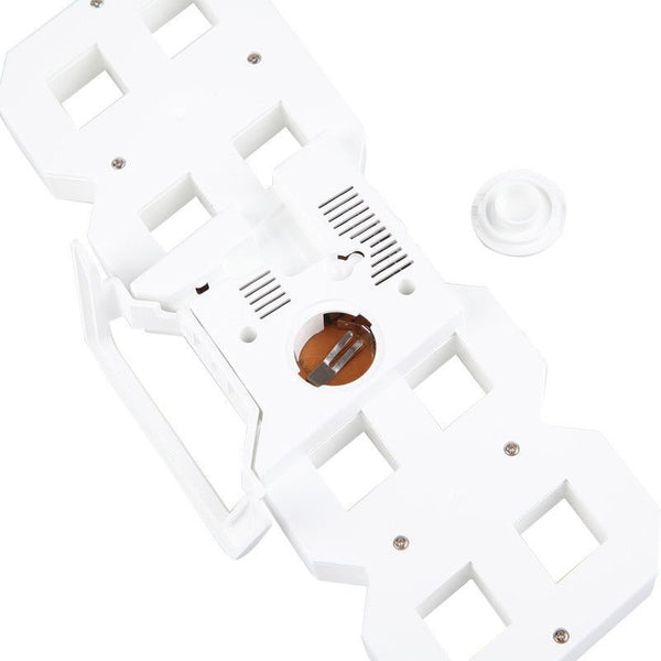 Modern Digital 3D White USB Powered LED Wall Clock