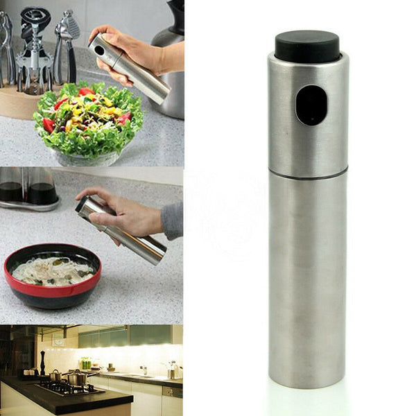 Stainless Steel Spray Pump Bottle Oil Sprayer