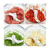 Manual Fruit Vegetable Chopper Hand Pull Food Cutter