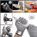 Cut Resistant Gloves Anti-Cutting Food Grade Kitchen