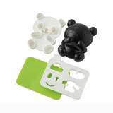 Creative Panda Rice Mold 4pcs Sushi Maker Seaweed Cutter