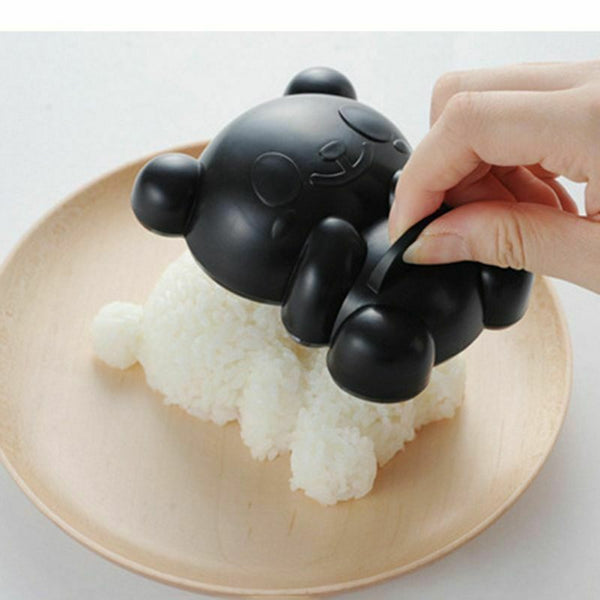 Creative Panda Rice Mold 4pcs Sushi Maker Seaweed Cutter