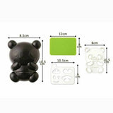 Creative Panda Rice Mold 4pcs Sushi Maker Seaweed Cutter