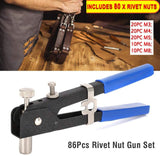 Nut Rivet Gun 86PCS