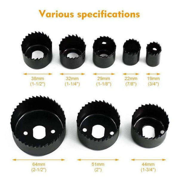 16pcs Hole Saw Kit