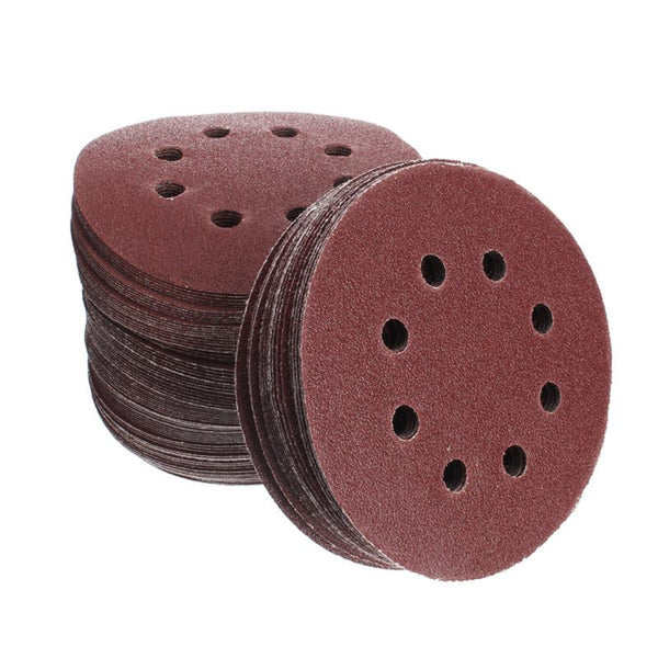 100pcs 125mm 5" Sanding Discs