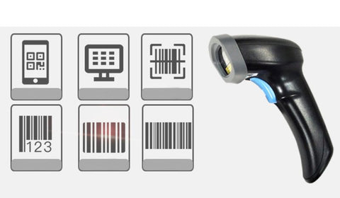 Barcode Scanner QR Code 1D 2D Wireless