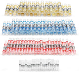 250pcs Solder Seal Sleeve Heat Shrink Butt Wire Connectors Terminals