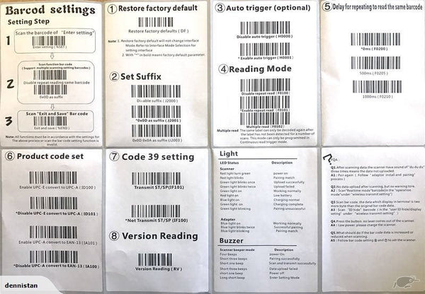 Barcode Scanner Wireless