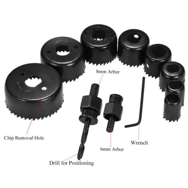 16pcs Hole Saw Kit
