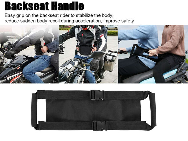 Motorcycle Passenger Safety Belt Grab Handle