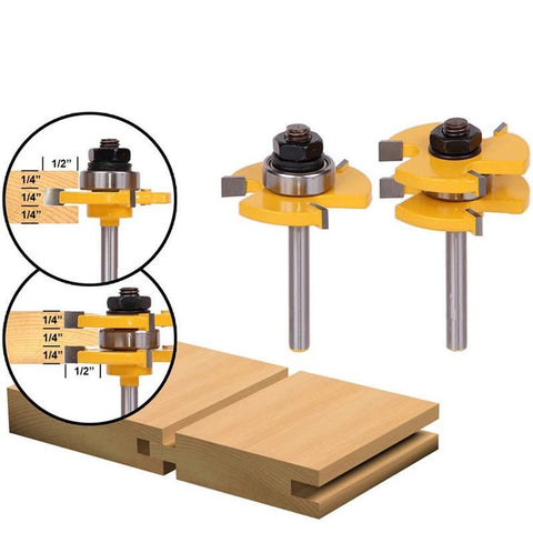 Tongue & Groove Router Bit 1/4“ Shank