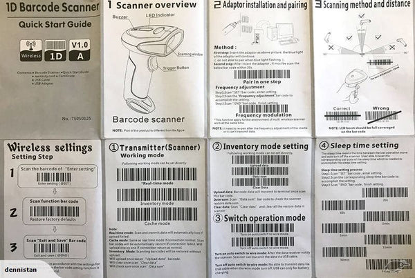 Barcode Scanner Wireless