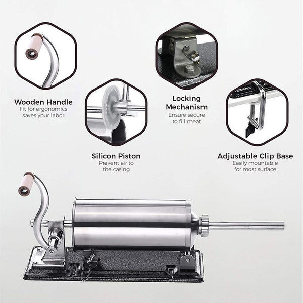 Sausage Stuffer Filler 8lbs