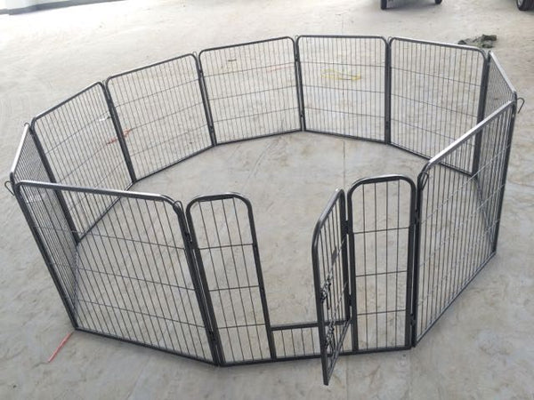 Dog Play Pen Pet Playpen - 10 Panels