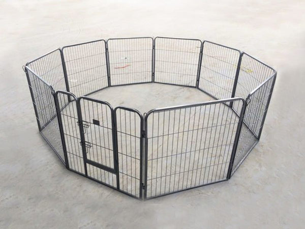 Dog Play Pen Pet Playpen - 10 Panels