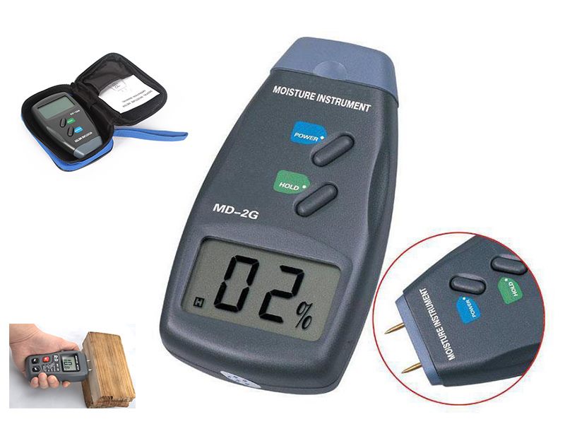 Hygrometer, Accurate Large Lcd Display Wood Moisture Tester, Digital Wall  Moisture Detector, Wood Moisture Meter - Temu