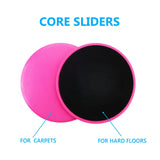 2 x Gliding Discs Core Sliders