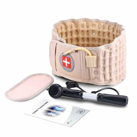 Lumbar Back Support Spinal Air Traction Belt
