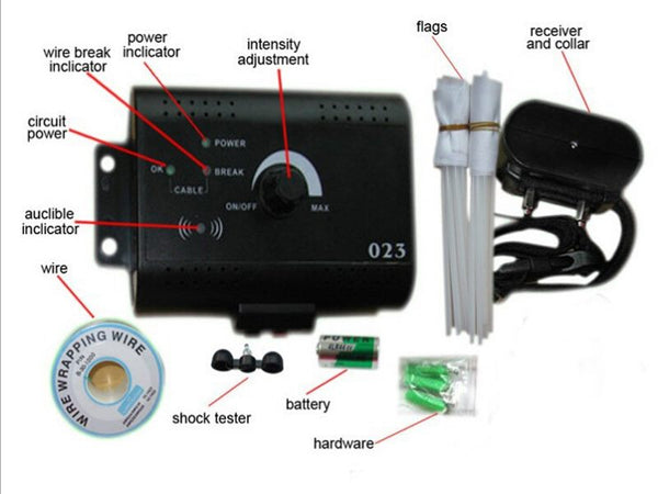 Electric Dog Fence System + NZ Plug
