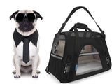 Pet Carrier + Fleece Mat
