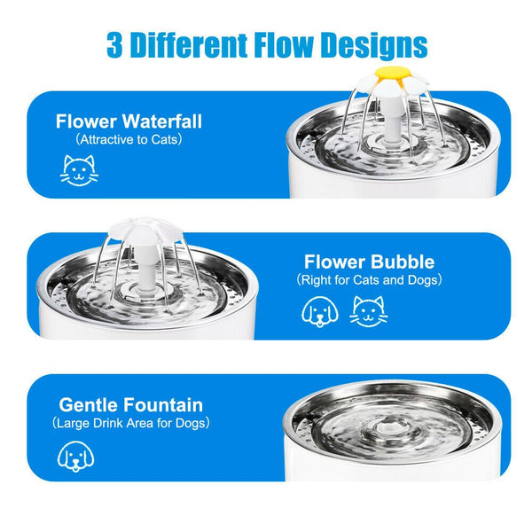 Cat Pet Auto Electric Water Feeder
