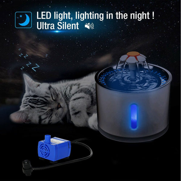 Cat Pet Auto Electric Water Feeder