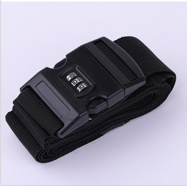 Luggage Cross Adjustable Suitcase Password Buckle Belt