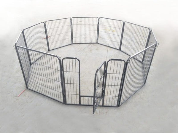 Dog Play Pen Pet Playpen - 10 Panels