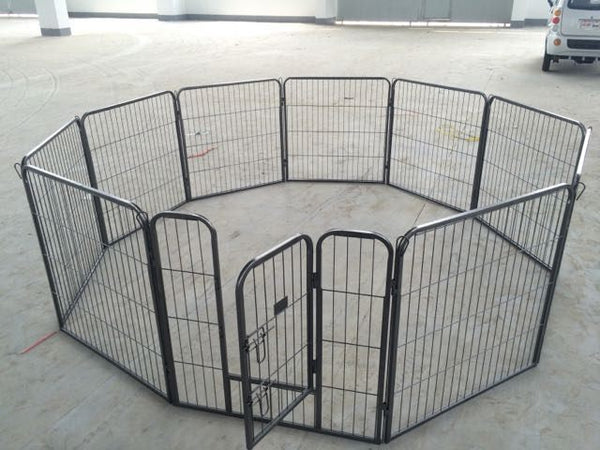 Dog Play Pen Pet Playpen - 10 Panels