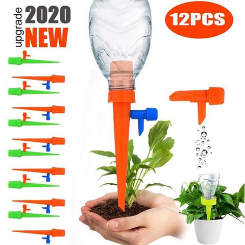 12pcs Self Watering Device Plant Watering System