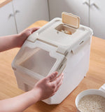 10kg Rice Storage Container Kitchen Food Bins