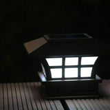 Solar Lights Outdoor Post Cap Lamp