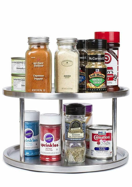 Lazy Susan Turntable Rotating Kitchen Organiser
