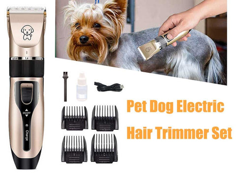 Dog Pet Clippers Cordless Grooming Kit