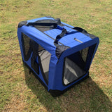 L Portable Cage Travel Pet Dog