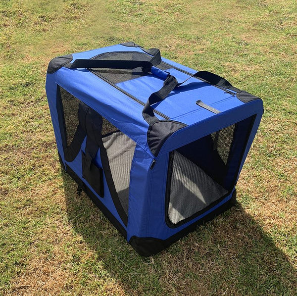 L Portable Cage Travel Pet Dog
