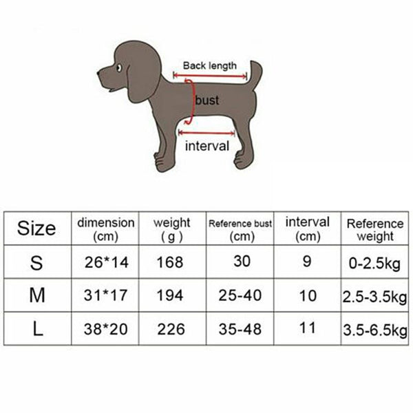 Pet Carrier Dog Cat Backpack S