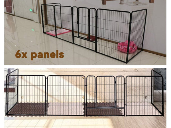 Dog Play Pen Pet Playpen - 6 Panels