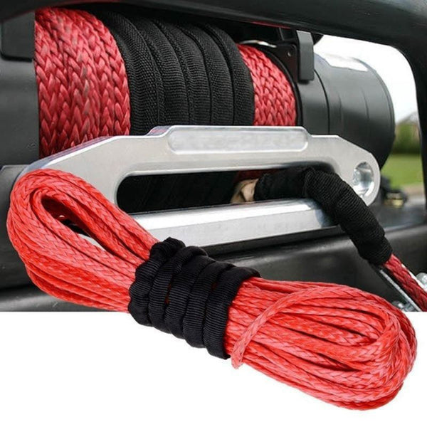 Winch Rope Red 6mm x 15m