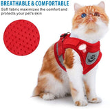 Cat Vest Harness Leash Set