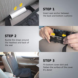 Pet Front Car Seat Cover Dog Hammock Protector