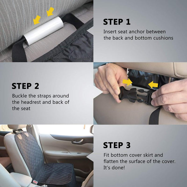 Pet Front Car Seat Cover Dog Hammock Protector