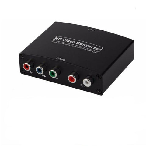 HDMI to RGB Component (YPbPr) Video+R/L Audio Converter