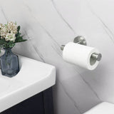Toilet Paper Roll Holder + Towel Ring Set