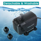 Water Pump Fountain Fish Tank Pond Aquarium Pump