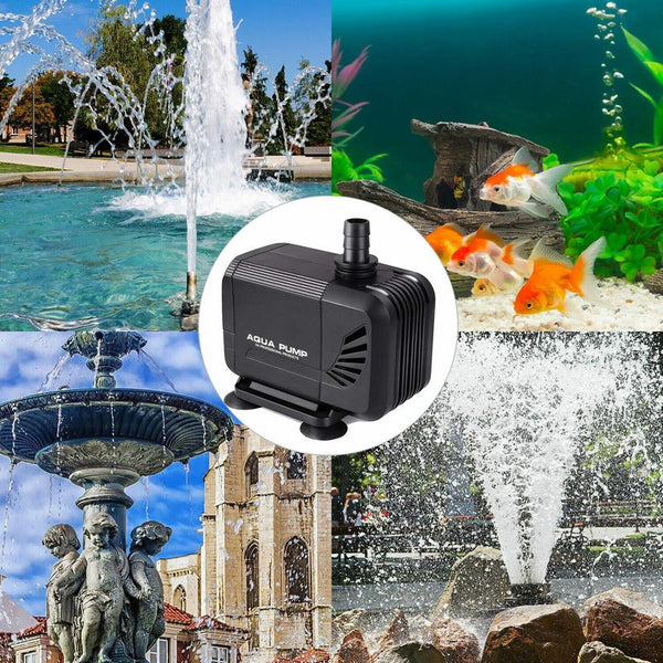 Water Pump Fountain Fish Tank Pond Aquarium Pump