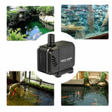 Water Pump Fountain Fish Tank Pond Aquarium Pump